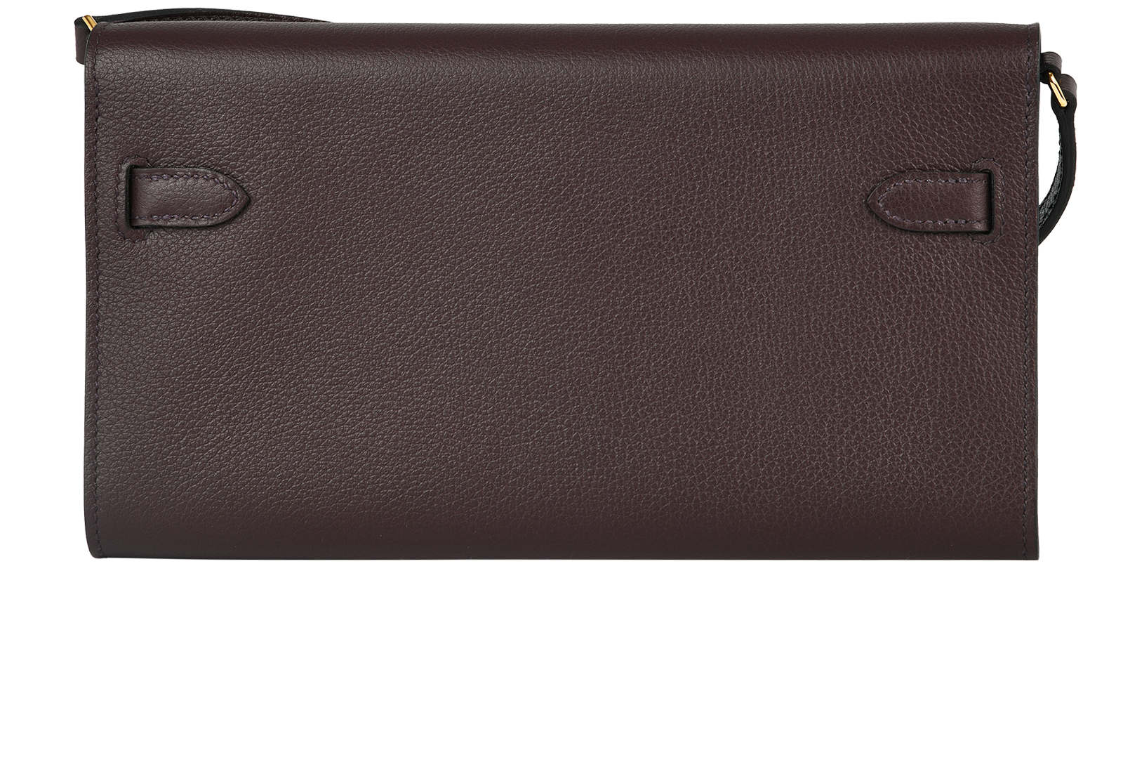 Kelly To Go Cavale Wallet in Evercolor Chocolat, &pound;6,200, Handbags, Brown, Leather, Back view
